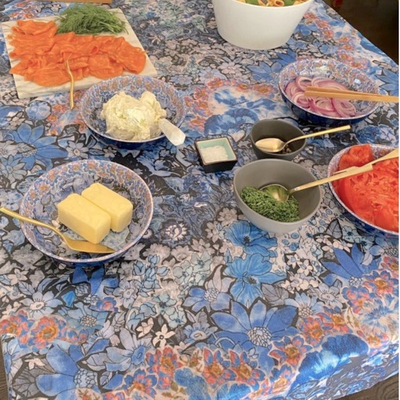 Williams Sonoma x Michelle Kim Oilcloth/Tablecloth - Picture 3 of 10